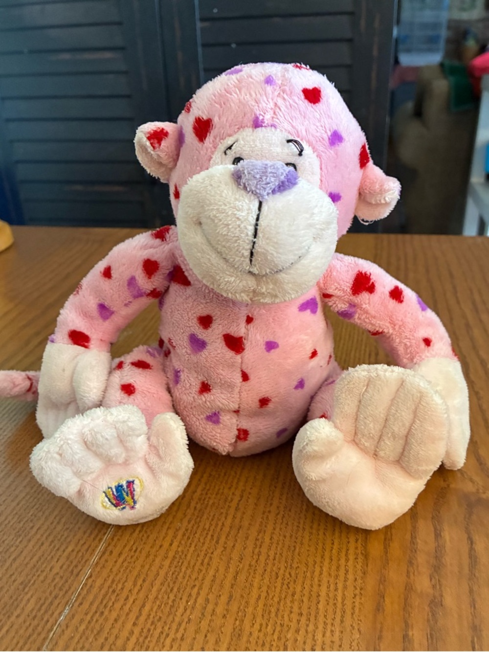 GANZ Webkinz Love Monkey Plush